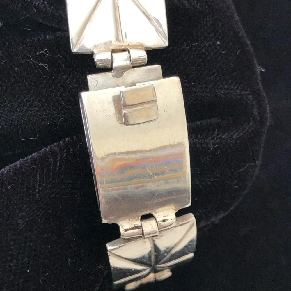 Vintage Pearl & 925 Silver Bracelet